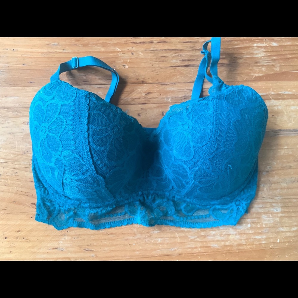 Victoria’s Secret Push Up Bra Green